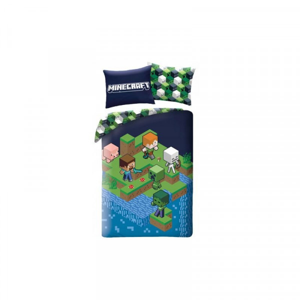Minecraft ágynemű szett 140x200cm + 70x90cm