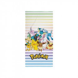 Pokemon Fürdőlepedő, 70x140cm, 100\% pamut Párna, takaró Nincs