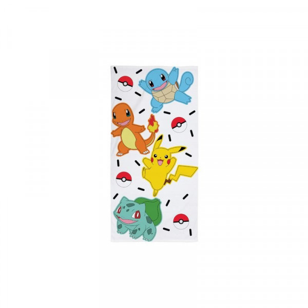 Pokemon Fürdőlepedő, 70x140cm, 100\% pamut