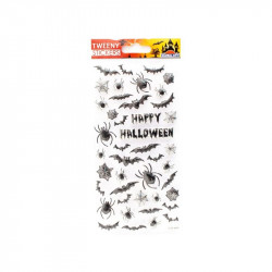 Halloween Tweeny dekor matrica 9x17,5cm, többféle Matrica Nincs