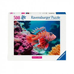 Puzzle 500 db - Vörös oroszlánhal 500-999 darabos puzzle Ravensburger