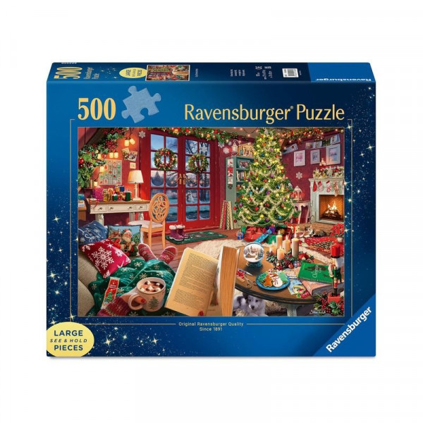 Puzzle 500 db - Pihentető karácsony Puzzle 500 db - Pihentető karácsony