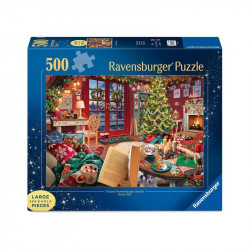 Puzzle 500 db - Pihentető karácsony 500-999 darabos puzzle Ravensburger