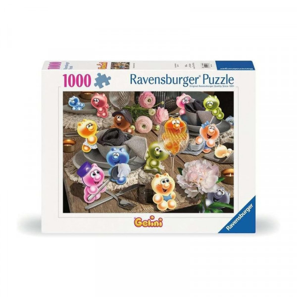 Puzzle 1000 db - Gelinik az asztalon Puzzle 1000 db - Gelinik az asztalon