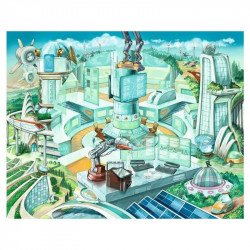 Puzzle Escape 919 db - Anno 2083 1000-2999 darabos puzzle Ravensburger