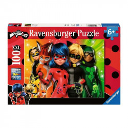 Puzzle 100 db - Miraculous 100-499 darabos puzzle Ravensburger