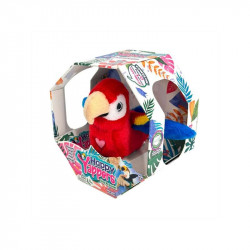 Happy Yappers, piros papagáj Funkciós plüss Nincs