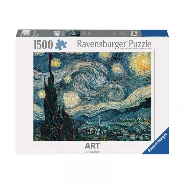 Puzzle 1500 db - Van Gogh:Csillagos éj