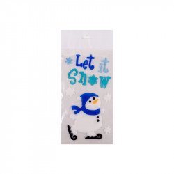 Ablakzselé Hóember 1530 Ajándék