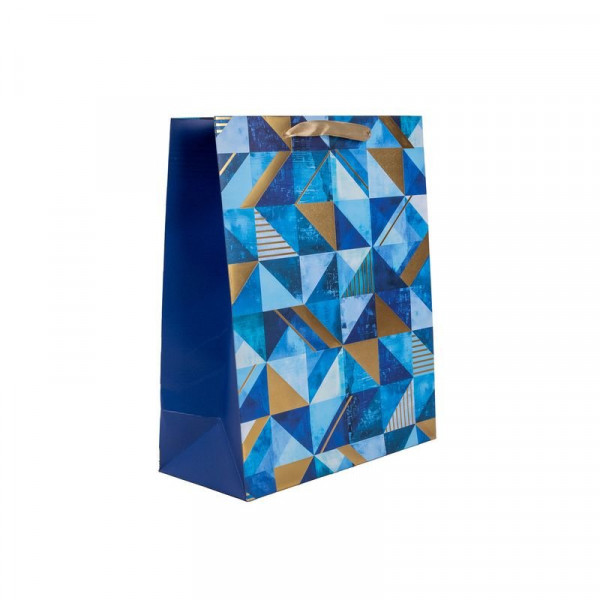 PapírtasakkKék /arany 2632