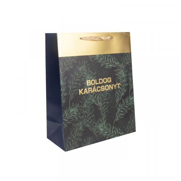 Papírtasak zöld fenyőág 3142