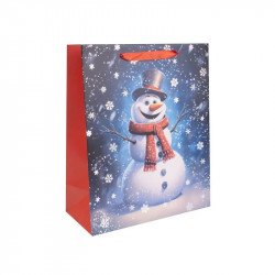 Papírtasak Hóember 2632 Díszcsomagoló, dísztasak