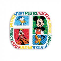 Műa. Mickey osztott tányér Ajándék