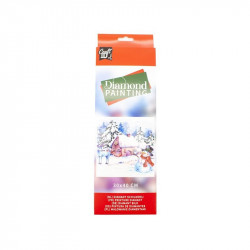 Karácsonyi gyémántfestő 30x40 cm, 3 féle