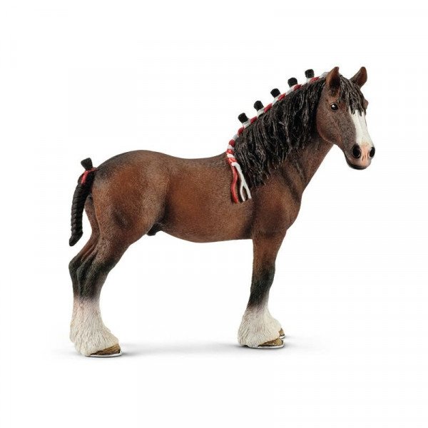 Schleich Clydesdale herélt ló