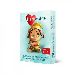 Szívmanó kártyajáték NÉMET nyelvű Érzelmi fejlesztő játék Nincs