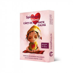 Szívmanó nyugilégzés kártyák ROMÁN nyelvű Érzelmi fejlesztő játék Nincs