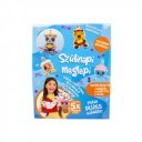 Szülinapi üdvözlőkártya plüss figurával, 12 féle