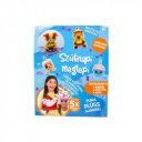 Szülinapi üdvözlőkártya plüss figurával, 12 féle