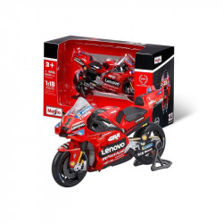 Maisto 1/18 GP Racing - Ducati Lenovo Team 2024 Autó, jármű Maisto