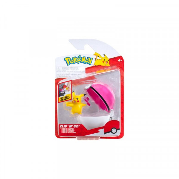 Pokémon Clip N Go -  Pikachu Love lobadával