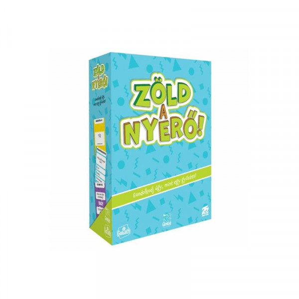 Zöld a nyerő társasjáték