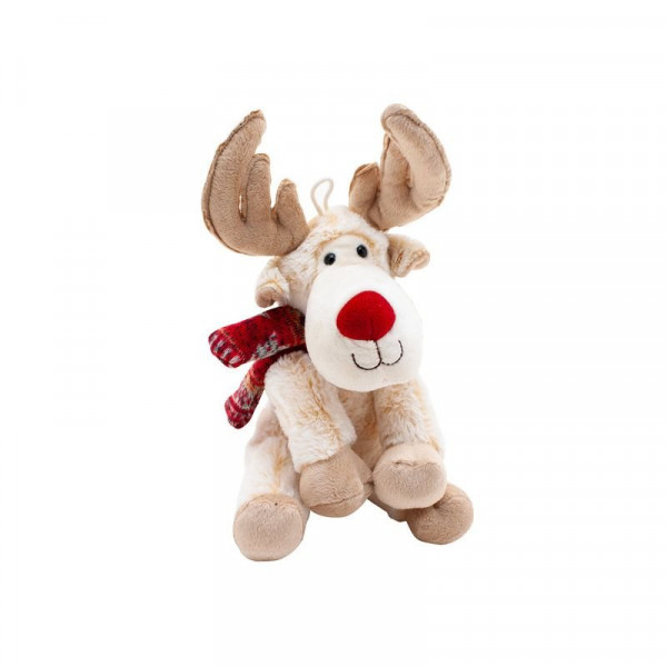Rénszarvas sállal plüss 22cm