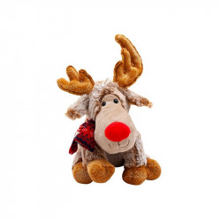 Rénszarvas sállal plüss 22cm