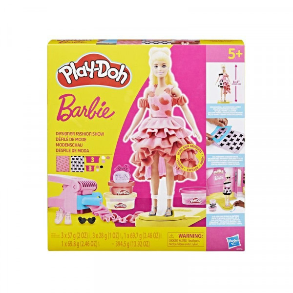 Play-doh Barbie divatbemutató
