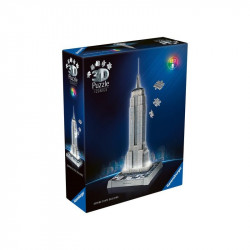 Puzzle 3D 216 db Iconics - Emire State building világítós