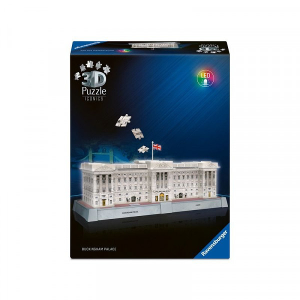 Puzzle 3D 216 db - Buckhingham palace világító