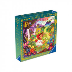 Puzzle 64 db - Piroska és a Farkas