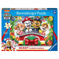 Puzzle 24 db - Mancs Őrjárat karácsonya 1-99 darabos puzzle Ravensburger