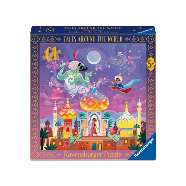 Puzzle 64 db - Aladdin és a csodalámpa