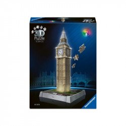 Puzzle 3D 216 db - Big Ben világító 3D puzzle Ravensburger