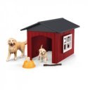 Schleich Kutya Kennel Golden Retrieverekkel