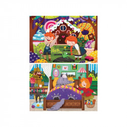 Puzzle 2x12 db - Mesék