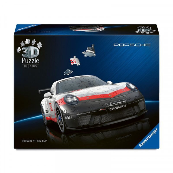 Puzzle 3D 108 db Iconics - Porsche 911 GT3 Cup