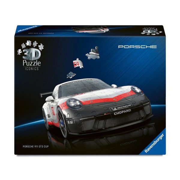 Puzzle 3D 108 db Iconics - Porsche 911 GT3 Cup