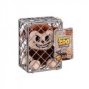 Plüss állatok ketrecben, 6 féle