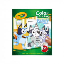 Crayola színező és matricázó füzet Bluey Festés, színezés, rajzolás Crayola