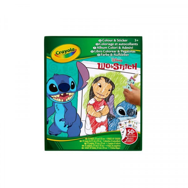 Crayola Lilo Stitch színező és matricázó