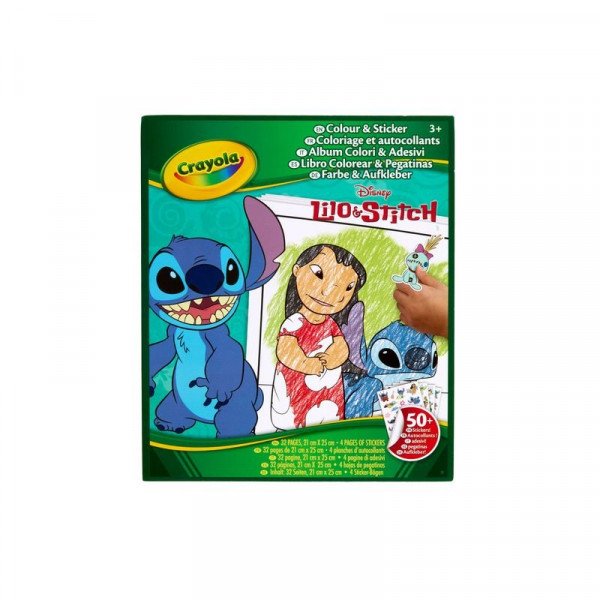 Crayola Lilo Stitch színező és matricázó