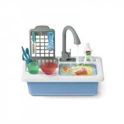Minikonyha interaktív funkciókkal, 12 részes (a csaptelepben lévő szivattyú forgatja a vizet) Konyha, háztartás Nincs