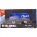Rendőrségi fém jármű - 1:64, többféle