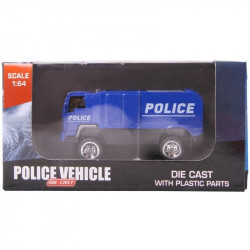 Rendőrségi fém jármű - 1:64, többféle