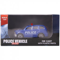 Rendőrségi fém jármű - 1:64, többféle