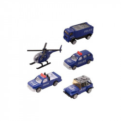 Rendőrségi fém jármű - 1:64, többféle Autó, jármű Nincs