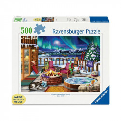 Puzzle 500 db - Északi fény 500-999 darabos puzzle Ravensburger