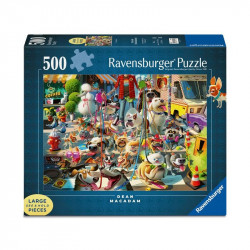 Puzzle 500 db - Kutyasétáltató 500-999 darabos puzzle Ravensburger